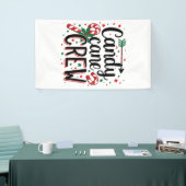 Candy Cane Crew Weihnachtssnack Matching Cousins Banner (Messeveranstaltung)