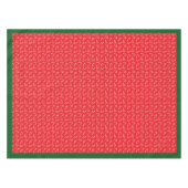 Candy Cane Custom Cotton Tablecloth, 52"x70" Tischdecke (Vorderseite (Horizontal))