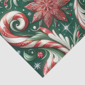 Candy Cane Delight Seidenpapier (Detail)