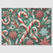 Candy Cane Delight Seidenpapier (Vorderseite)