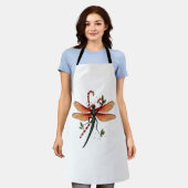 Candy Cane Dragonfly Schürze (Getragen)