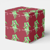 Candy Cane Elf Favor Box Geschenkschachtel (Rückseite)