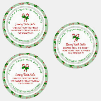 Candy Cane Etiketten