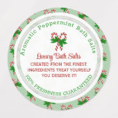 Candy Cane Etiketten (Design 2)