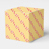 Candy Cane Favor Box Geschenkschachtel (Vorderseite)