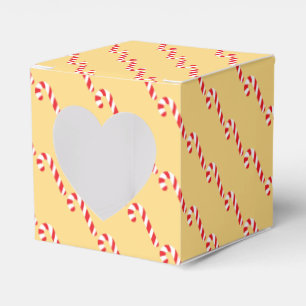 Candy Cane Favor Box Geschenkschachtel