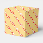 Candy Cane Favor Box Geschenkschachtel (Rückseite)