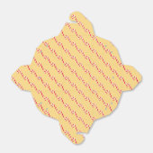Candy Cane Favor Box Geschenkschachtel (Ungefaltet)