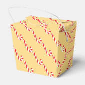 Candy Cane Favor Box Geschenkschachtel (Rückseite)