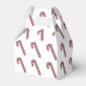 Candy Cane Favor Box Geschenkschachtel (Rückseite)