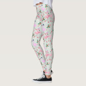 Candy Cane Flamingos Leggings (Links)