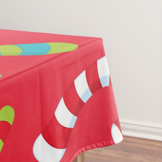 Candy Cane Fun Holiday Tableclout Tischdecke (Beispiel)