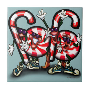 Candy Cane Gang Fliese