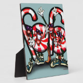 Candy Cane Gang Fotoplatte (Seite)