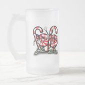 Candy Cane Gang Mattglas Bierglas (Links)