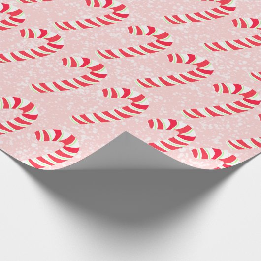 Candy Cane Geschenkpapier (Ecke)