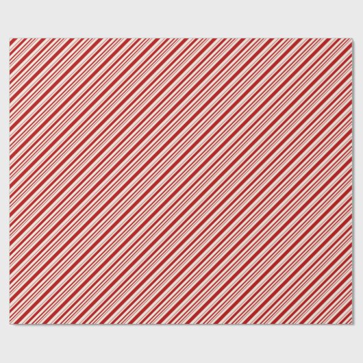 Candy Cane Geschenkpapier (Flach)
