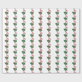 Candy Cane Geschenkpapier (Flach)