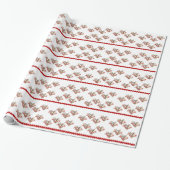 Candy Cane Geschenkpapier (Ungerollt)