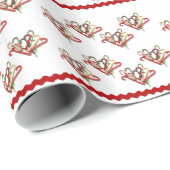 Candy Cane Geschenkpapier (Rolleneckpunkt)