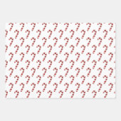 Candy Cane Geschenkpapier Set (Vorderseite 2)