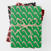 Candy Cane Geschenkpapier Set (Beispiel)