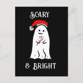 Candy Cane Ghost Postkarte