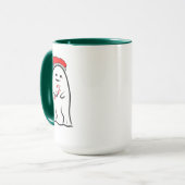 Candy Cane Ghost Tasse (Vorderseite Links)