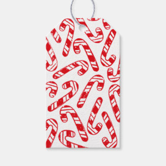 Candy Cane Gift Tag Geschenkanhänger