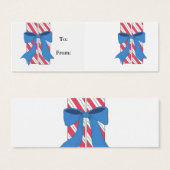 Candy Cane Gift Tags (Vorne & Hinten)