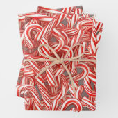 CANDY CANE GIFT WRAP GESCHENKPAPIER SET (Beispiel)