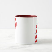 Candy Cane Graffiti Tasse (Zentrum)