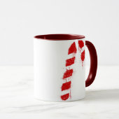 Candy Cane Graffiti Tasse (VorderseiteRechts)