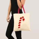 Candy Cane Graffiti Tragetasche (Vorderseite (Produkt))