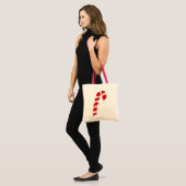 Candy Cane Graffiti Tragetasche (Vorderseite (Model))