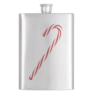 Candy Cane Graphic Flachmann