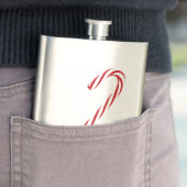 Candy Cane Graphic Flachmann (Beispiel)