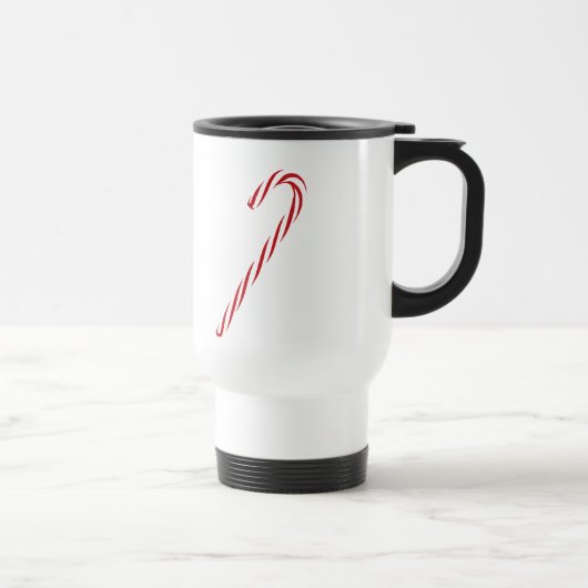 Candy Cane Graphic Reisebecher (Rechts)