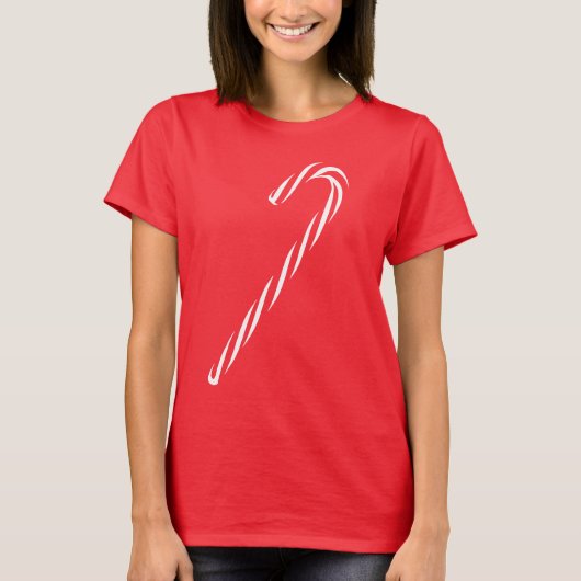 Candy Cane Graphic T-Shirt (Vorderseite)