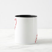 Candy Cane Graphic Tasse (Zentrum)