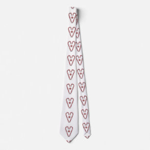 Candy Cane Heart Krawatte