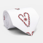 Candy Cane Heart Krawatte (Gerollt)