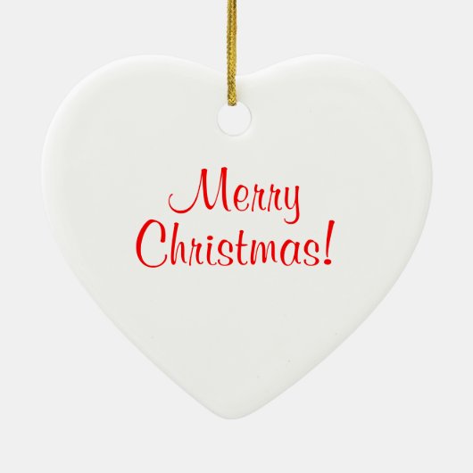 Candy Cane Heart Ornament (Hinten)