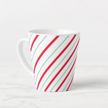 Candy Cane Holiday Latte Tasse