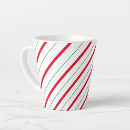 Candy Cane Holiday Latte Tasse