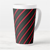 Candy Cane Holiday Latte Tasse (Rechte Ecke)