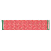Candy Cane Holiday Table Runner Kurzer Tischläufer (Horizontal)