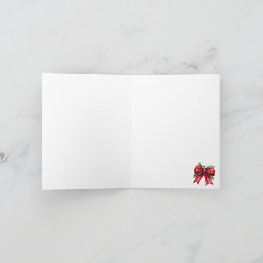 Candy Cane & Holly (Innenseite)