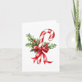Candy Cane & Holly