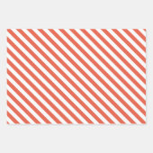 Candy Cane Holly Pattern Niedlicher Urlaub Weihnac Geschenkpapier Set (Vorderseite 2)